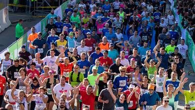 Ljubljanski maraton dočakal veliki rekord #foto #video