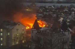 Brutalen napad na Kijev, v zraku tudi poljska letala