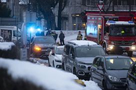 Umor na Oražnovi ulici v Ljubljani.