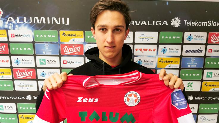 Haris Kadrić je dosegel prvenec v dresu Aluminija. | Foto: NK Aluminij