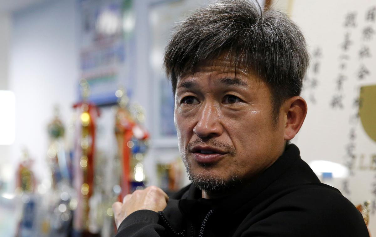 Kazujoši Miura | Kazujoši Miura še vedno igra nogomet na profesionalni ravni, čeprav je star že 52 let. | Foto Reuters
