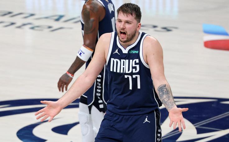 Luka Dončić Dallas Mavericks | Foto: Reuters