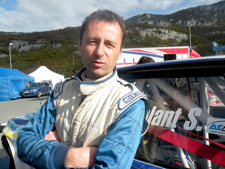 Valant je z lancio delto tekmoval med leti 2004 in 2008. | Foto: Gregor Pavšič