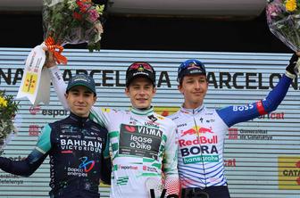 Vingegaard nasledil Rogliča, dirko končala dva Slovenca