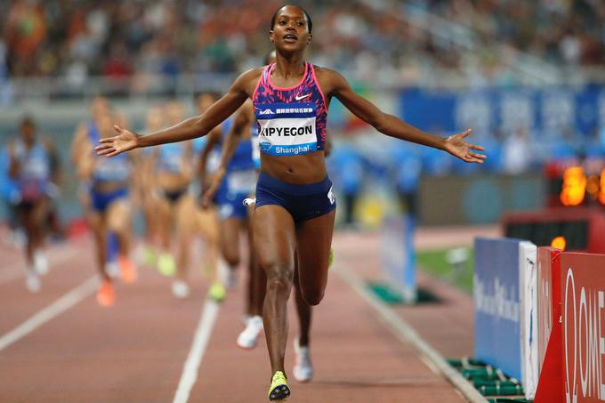 Kenijka Faith Kipyegon je postavila najboljši izid sezone na svetu v teku na 1500 metrov. | Foto: Reuters