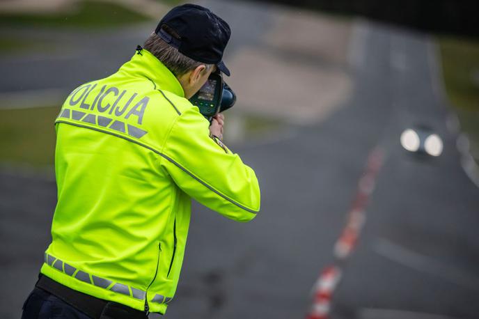 policija radar | Za voznico sledi obdolžilni predlog. | Foto Uroš Modlic