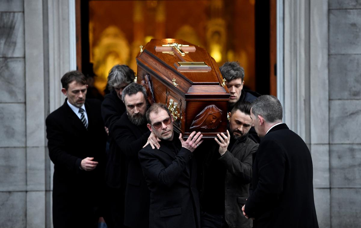 Pogrebna slovesnost Dolores O'Riordan | Foto Reuters