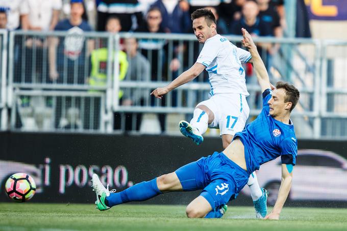 Mario Gavranović zaradi poškodbe mišice ne bo mogel pomagati Kekovi zasedbi vsaj nekaj tednov. | Foto: Grega Valančič / Sportida