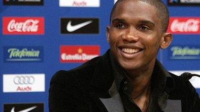 Eto'o kaznovan zaradi protimadridskih pesmi