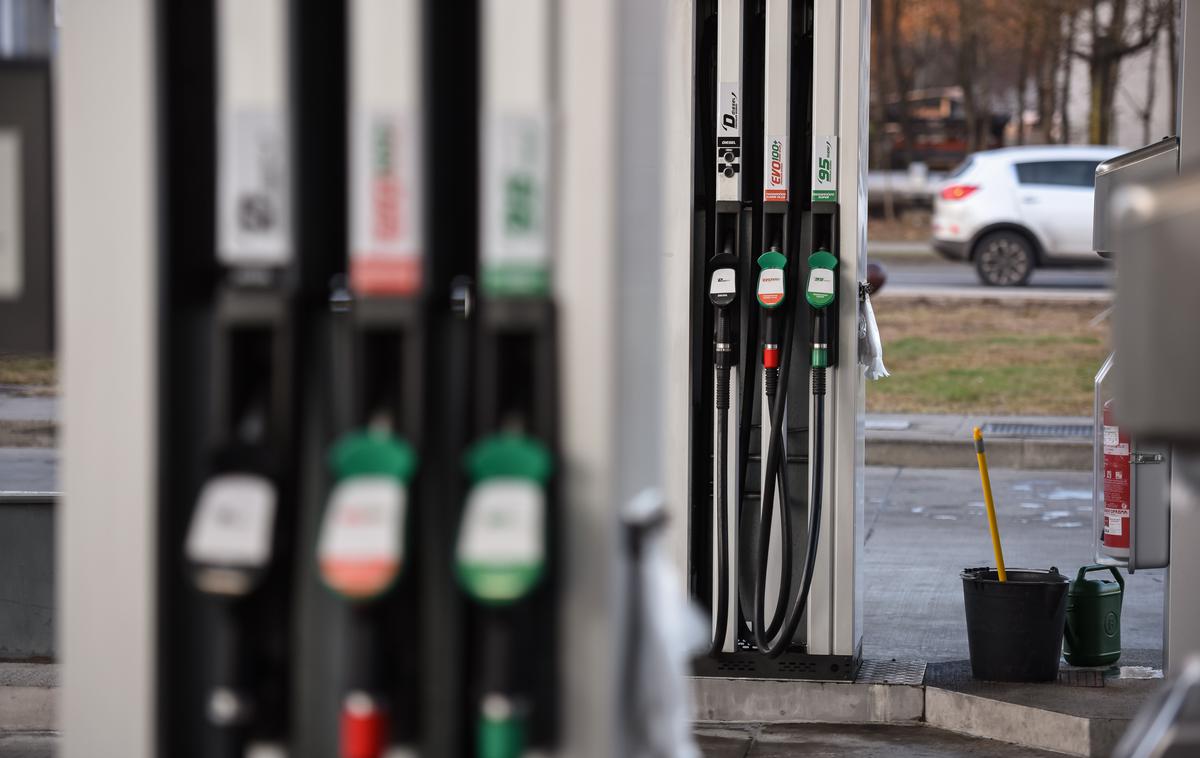 Bencinska črpalka | Cene bencina in dizla prihodnja dva tedna ostajajo nespremenjene. | Foto STA