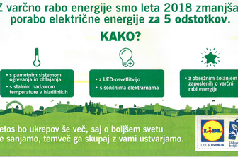 Lidl Slovenija je prejel certifikat IS0 500001 za učinkovito energetsko upravljanje
