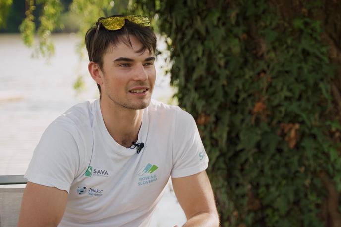 Jakob Brglez | Slovenska veslača Isak Žvegelj in Jakob Brglez (na fotografiji) sta se odlično odrezala na uvodni tekmi svetovnega pokala v Sevilli. | Foto Inštitut za strateške rešitve