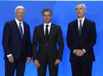 Joe Biden, Robert Golob in Jens Stoltenberg