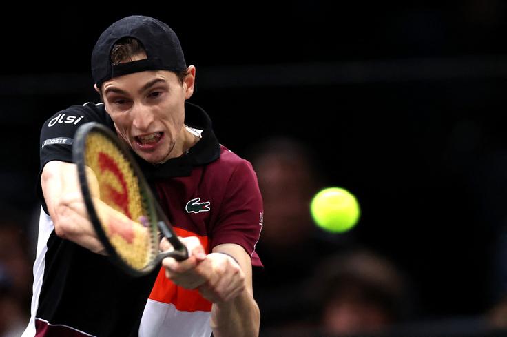Ugo Humbert je zmagovalec Metza. | Foto: Reuters