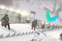 Američan se je za las izognil drami na olimpijski skakalnici #video