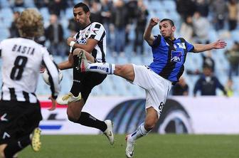 Udineseju točka, Inter spet razočaral (video)