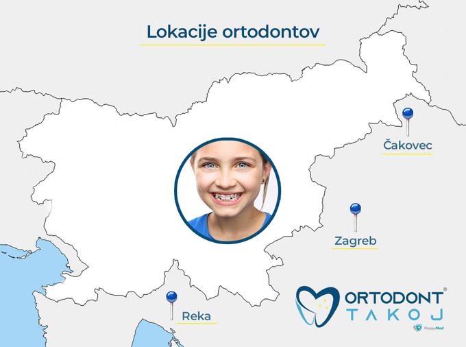 V Sloveniji deluje uradno registrirani portal za čezmejno ortodontsko zdravstveno varstvo ORTODONT TAKOJ®, ki ponuja takojšen dostop do ortodontov na Hrvaškem. Pogoj za naročilo z napotnico je starost otroka od 10. leta dalje. Lokacije ortodontov so v Zagrebu, Čakovcu in Reki na Hrvaškem.  | Foto: 