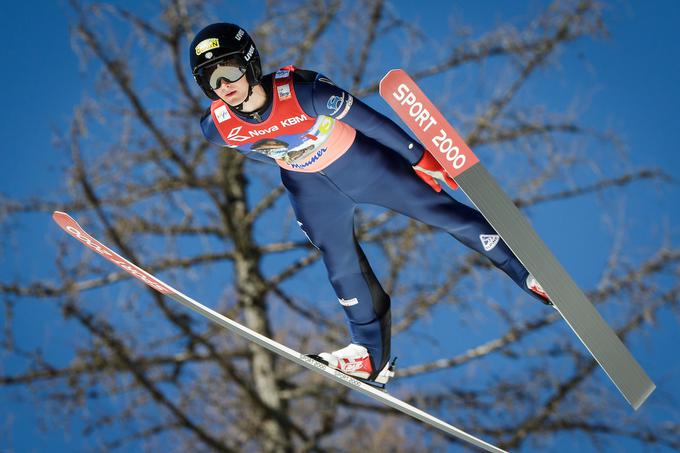 Američan Kevin Bickner je bil v Hakubi odličen osmi, v Rusiji pa ne bo skakal, saj je odhod v to državo odsvetoval ameriški olimpijski komite. | Foto: Vid Ponikvar