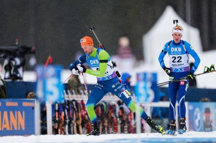 Jakov Fak, Pokljuka 2025 | Četrtkov zmagovalec Jakov Fak je danes na skupinskem startu zasedel 19. mesto. | Foto Aleš Fevžer