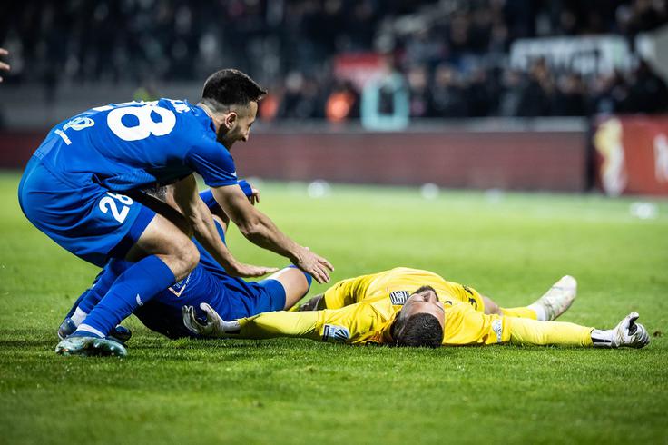V četrtek so se po izvajanju 11-metrovk uvrstili v veliki finale pokalnega tekmovanja. Prvič v klubski zgodovini. | Foto: Jure Banfi/alesfevzer.com