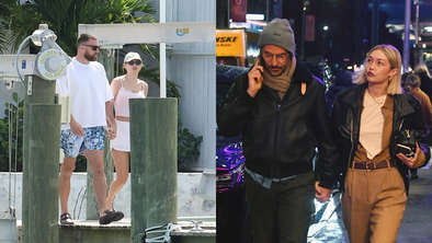 Taylor Swift in Travis Kelce počitnikovala z Gigi Hadid in Bradleyjem Cooperjem