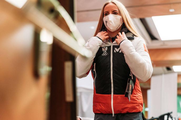 Teresa Stadlober | Zaradi nejasnosti v zvezi s covid-19 testom je avstrijska smučarska tekačica Teresa Stadlober še vedno doma.  | Foto Guliverimage