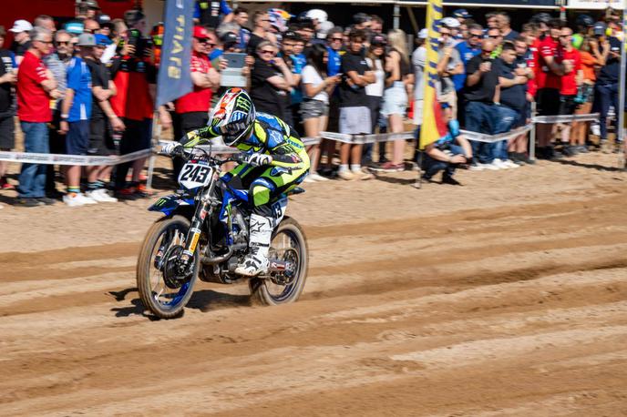 Tim Gajser Sardinija Yamaha | Tim Gajser je pred kvalifikacijami odpeljal najhitrejši čas treninga. | Foto Yamaha Racing