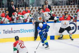SP v hokeju (Ljubljana): Slovenija - Madžarska