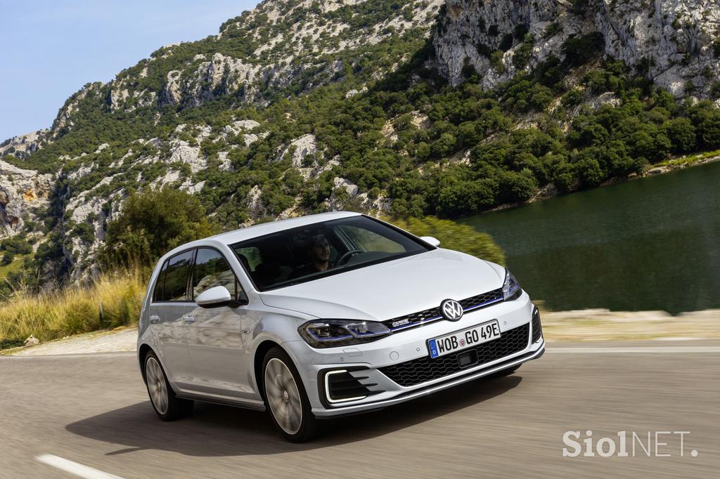 Volkswagen golf GTE - priključni hibrid prva vožnja