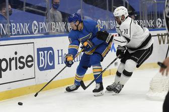 Kopitar na tretje mesto po številu tekem za Los Angeles Kings