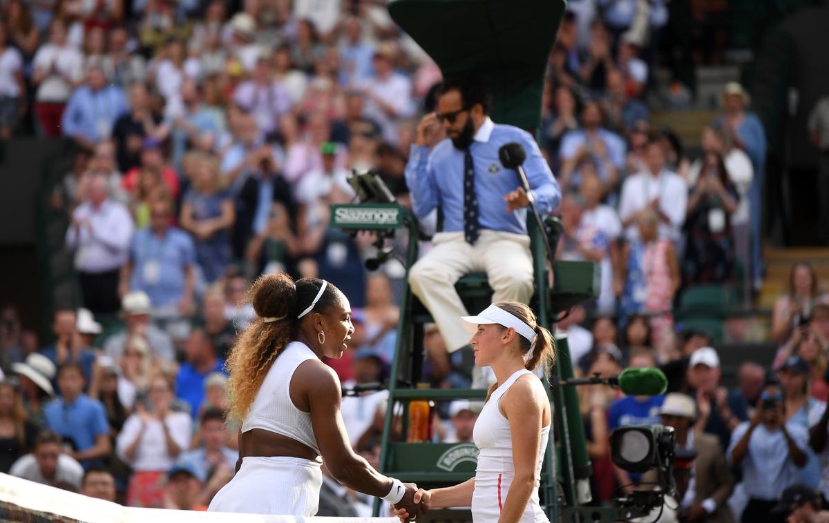 Kaja Juvan, Serena Williams | Kaja Juvan je morala priznati premoč Sereni Williams. | Foto Getty Images