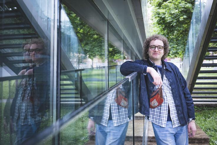 "Moj primarni fokus je pisanje pesmi, ustvarjanje glasbe ipd.," priznava Gašper Turk. | Foto: Ana Kovač