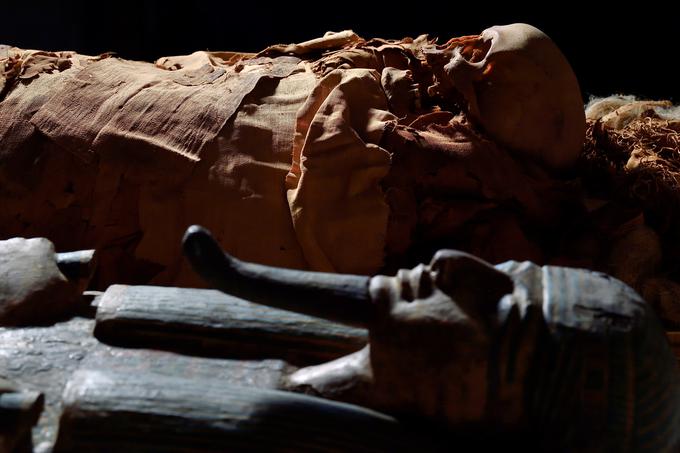 Mumija naj bi pripadala starodavnemu egipčanskemu duhovniku Ankhekhonsu. | Foto: Reuters