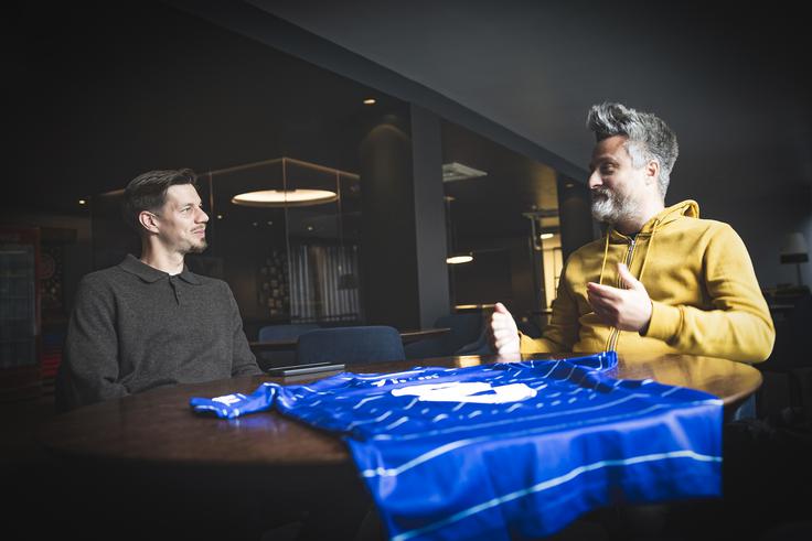 Za Dinamo je debitiral na pokalni tekmi, v prvenstvu pa kar na najtežjem gostovanju v Splitu. Takoj je navdušil in prispeval asistenco, Dinamo pa je osvojil tri točke. ''Vse se je poklopilo. Ni me bilo strah. Prvič v moji karieri je tako, da so se mi v klubu poklopile vse stvari, to se vidi tudi na igrišču.'' | Foto: Ana Kovač
