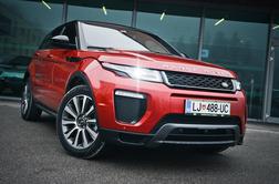 Range Rover evoque – modni lord bo ponovno osvajal tudi v Sloveniji