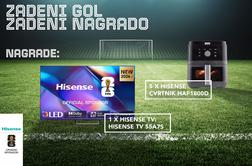 Nagradna igra: Zadeni gol in zadeni TV ali cvrtnik