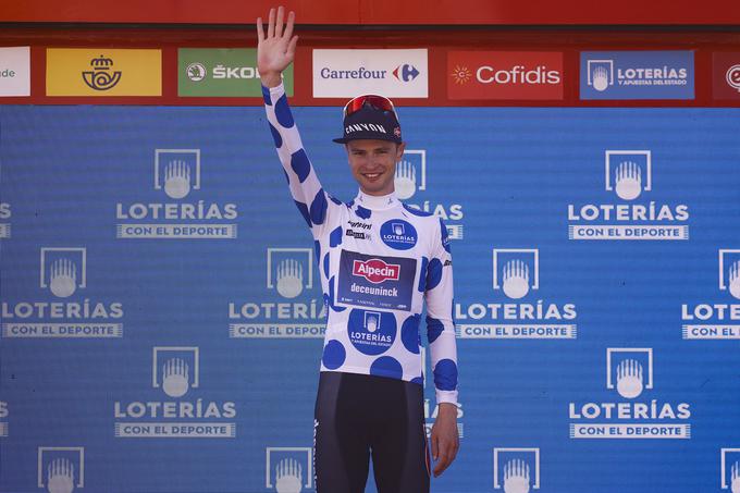 Na lanski Vuelti je nosil majico najboljšega hribolazca. | Foto: Unipublic/Sprint Cycling Agency