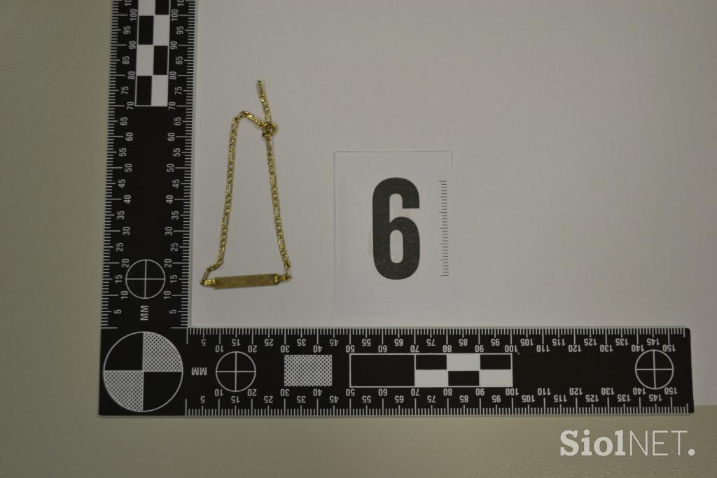 Zasežen nakit, Celje