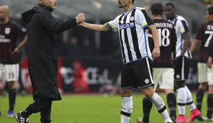 Udinese odžagal glavnega trenerja