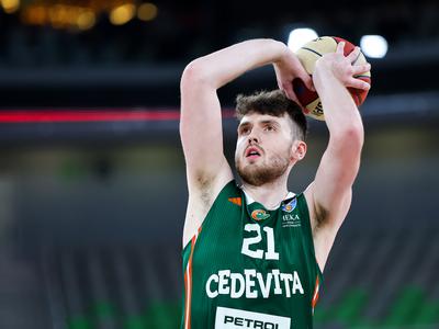 Matthew Hurt ostaja v dresu Cedevite Olimpije