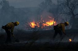 Kalifornijski požar tretji največji v zgodovini države