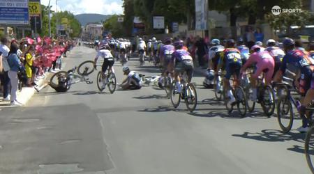 V živo: Pedersen in Ciccone sta jo odnesla srečno, Roglič v sprintu boljši od Ayusa
