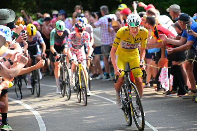 Jonas Vingegaard | Danski zvezdnik Jonas Vingegaard je tudi po 14. etapi zadovoljen s svojo in predstavo ekipe Visma. | Foto Reuters