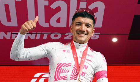Richard Carapaz kot prerojen: Boril se bom do konca!