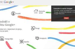 Novost pri objavah na Google +