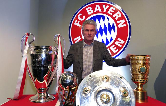 Jupp Heynckes, ki bo po koncu sezone zapustil Bayern, dobro ve, kako se osvajajo največje lovorike. | Foto: Reuters