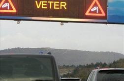 Na Gorenjskem sneg, na Primorskem močna burja