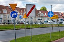 Poljska Prometni znaki