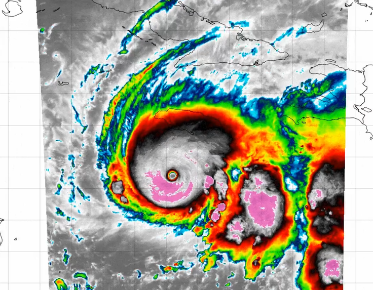 Orkan Melissa | Foto: X/@Sausius_wx