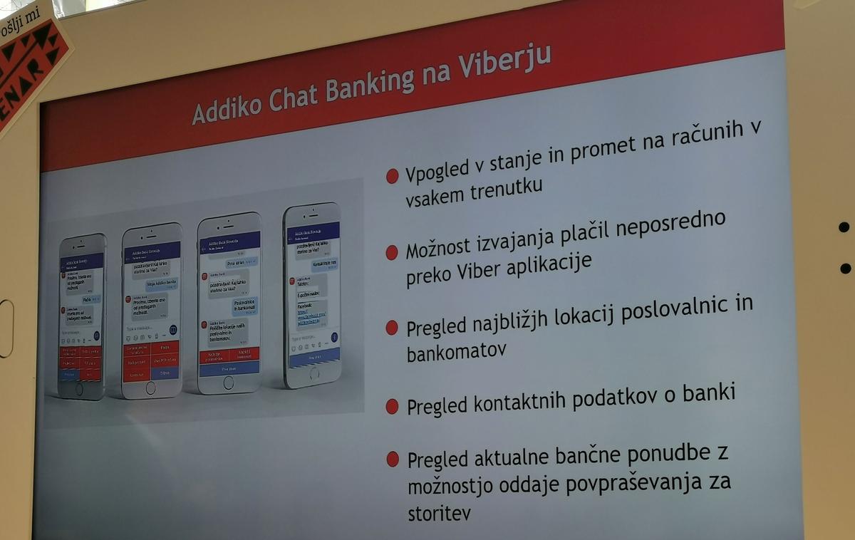 Addiko Chat Banking, Viber | Addiko Chat Banking: bančna opravila v mobilni aplikaciji Viber, ki jo uporabljamo vsak dan. | Foto Srdjan Cvjetović